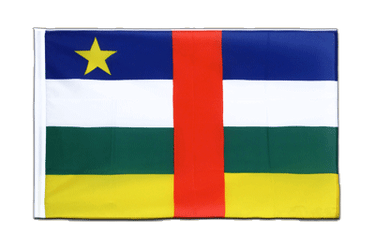 Zentralafrikanische Republik Flagge - 60 x 90 cm Hohlsaum ECO