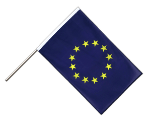 Hand Waving Flag European Union EU - 2x3 ft ECO