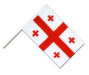 Stockflagge Georgien - 60 x 90 cm ECO