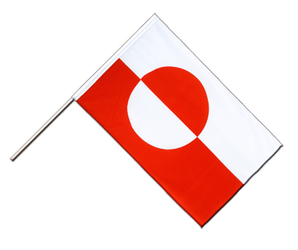 Grönland Stockflagge ECO 60 x 90 cm
