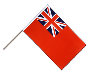 Red Ensign Hand Waving Flag ECO 2x3 ft