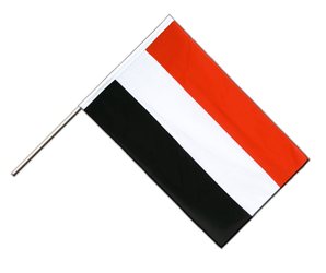 Hand Waving Flag Yemen - 2x3 ft ECO