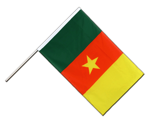 Hand Waving Flag Cameroon - 2x3 ft ECO