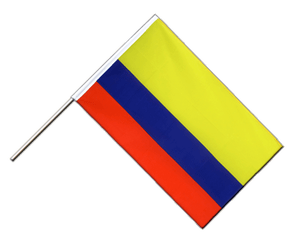 Hand Waving Flag Colombia - 2x3 ft ECO