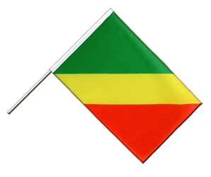 Kongo Stockflagge ECO 60 x 90 cm
