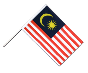 Malaysia Stockflagge ECO 60 x 90 cm