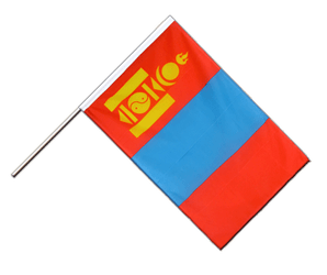 Mongolia Hand Waving Flag ECO 2x3 ft