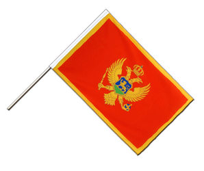 Stockflagge Montenegro - 60 x 90 cm ECO