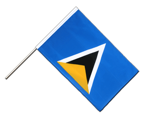 Stockflagge St. Lucia - 60 x 90 cm ECO