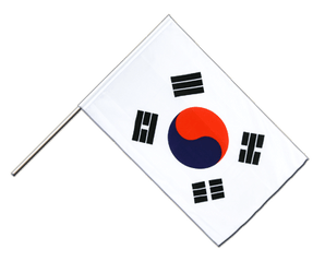 Corée du Sud Drapeau sur hampe ECO 60 x 90 cm