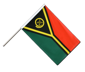 Vanuatu Hand Waving Flag ECO 2x3 ft