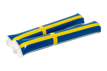Baguettes drapeau Suède - 60 cm
