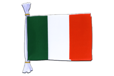 Flag Bunting Italy - 6x9", 3 m