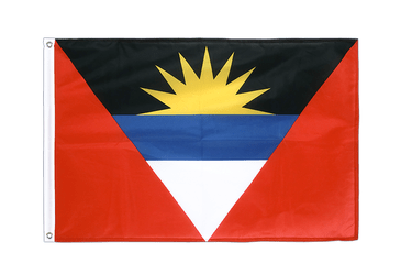 Antigua und Barbuda Hissfahne - 60 x 90 cm VA Ösen PRO