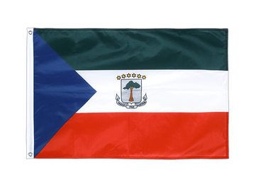 Äquatorial Guinea Hissfahne VA Ösen 60 x 90 cm