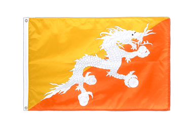 Bhutan Hissfahne - 60 x 90 cm VA Ösen PRO