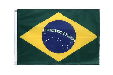 Brasilien Hissfahne - 60 x 90 cm VA Ösen PRO