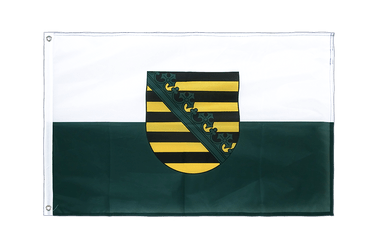 Sachsen Hissfahne - 60 x 90 cm VA Ösen PRO