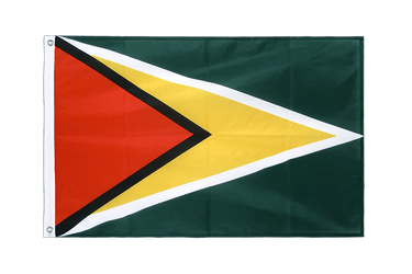 Guyana Hissfahne - 60 x 90 cm VA Ösen PRO