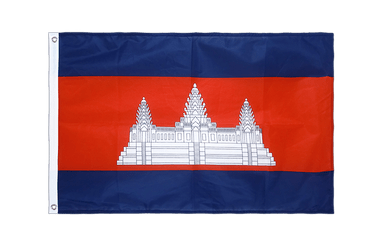 Kambodscha Hissfahne VA Ösen 60 x 90 cm