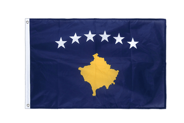Kosovo Grommet Flag PRO 2x3 ft
