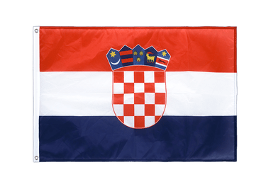 Kroatien Hissfahne - 60 x 90 cm VA Ösen PRO
