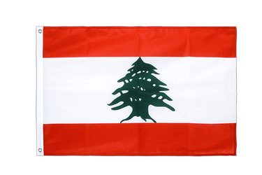 Libanon Hissfahne VA Ösen 60 x 90 cm