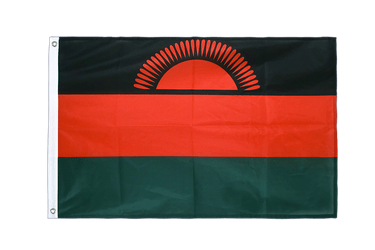 Malawi Hissfahne VA Ösen 60 x 90 cm