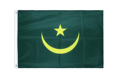 Mauretanien Hissfahne VA Ösen 60 x 90 cm