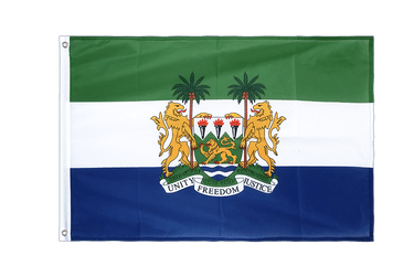 Sierra Leone Grommet Flag PRO 2x3 ft