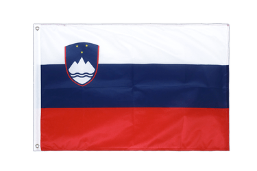 Slowenien Hissfahne - 60 x 90 cm VA Ösen PRO
