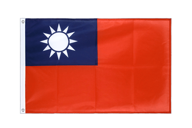 Taiwan Hissfahne VA Ösen 60 x 90 cm