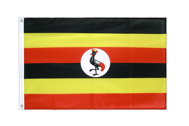 Uganda Hissfahne - 60 x 90 cm VA Ösen PRO