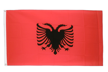 Albanie Grand drapeau 150 x 250 cm