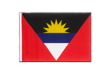 Minifahne Antigua und Barbuda - 15 x 22 cm