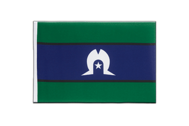 Minifahne Torres Strait Islands - 15 x 22 cm