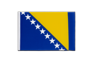Bosnien Herzegowina Minifahne 15 x 22 cm