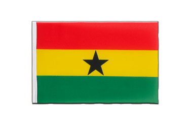 Minifahne Ghana - 15 x 22 cm