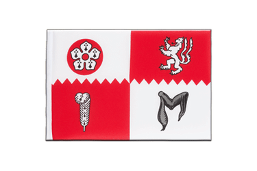 Leicestershire Little Flag 6x9"