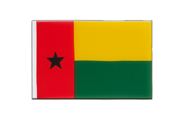 Minifahne Guinea Bissau - 15 x 22 cm