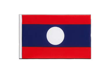 Minifahne Laos - 15 x 22 cm