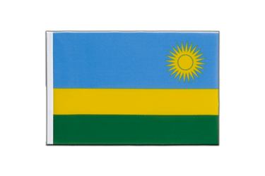 Rwanda Fanion 15 x 22 cm
