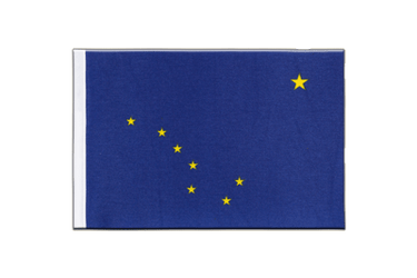 Alaska Flagge - 15 x 22 cm Satin