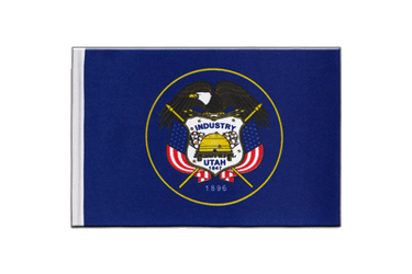 Utah Flagge - 15 x 22 cm Satin