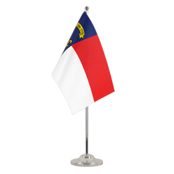 North Carolina Satin Tischflagge 15 x 22 cm