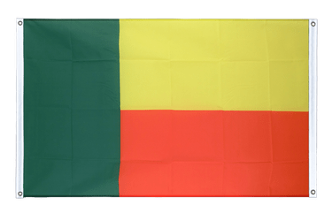Bannerfahne Benin - 90 x 150 cm, Querformat