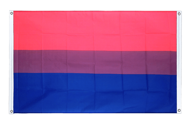 Bi Pride Banner Flag 3x5 ft, landscape