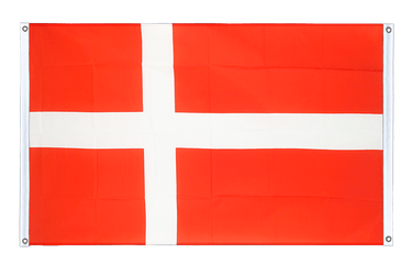 Bannerfahne Dänemark - 90 x 150 cm, Querformat