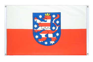Thüringen Bannerfahne 90 x 150 cm, Querformat