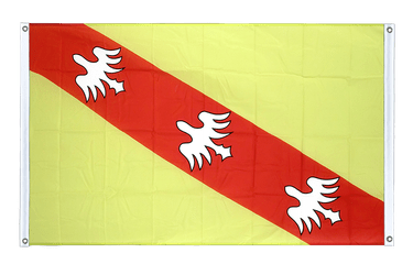 Lothringen Bannerfahne 90 x 150 cm, Querformat